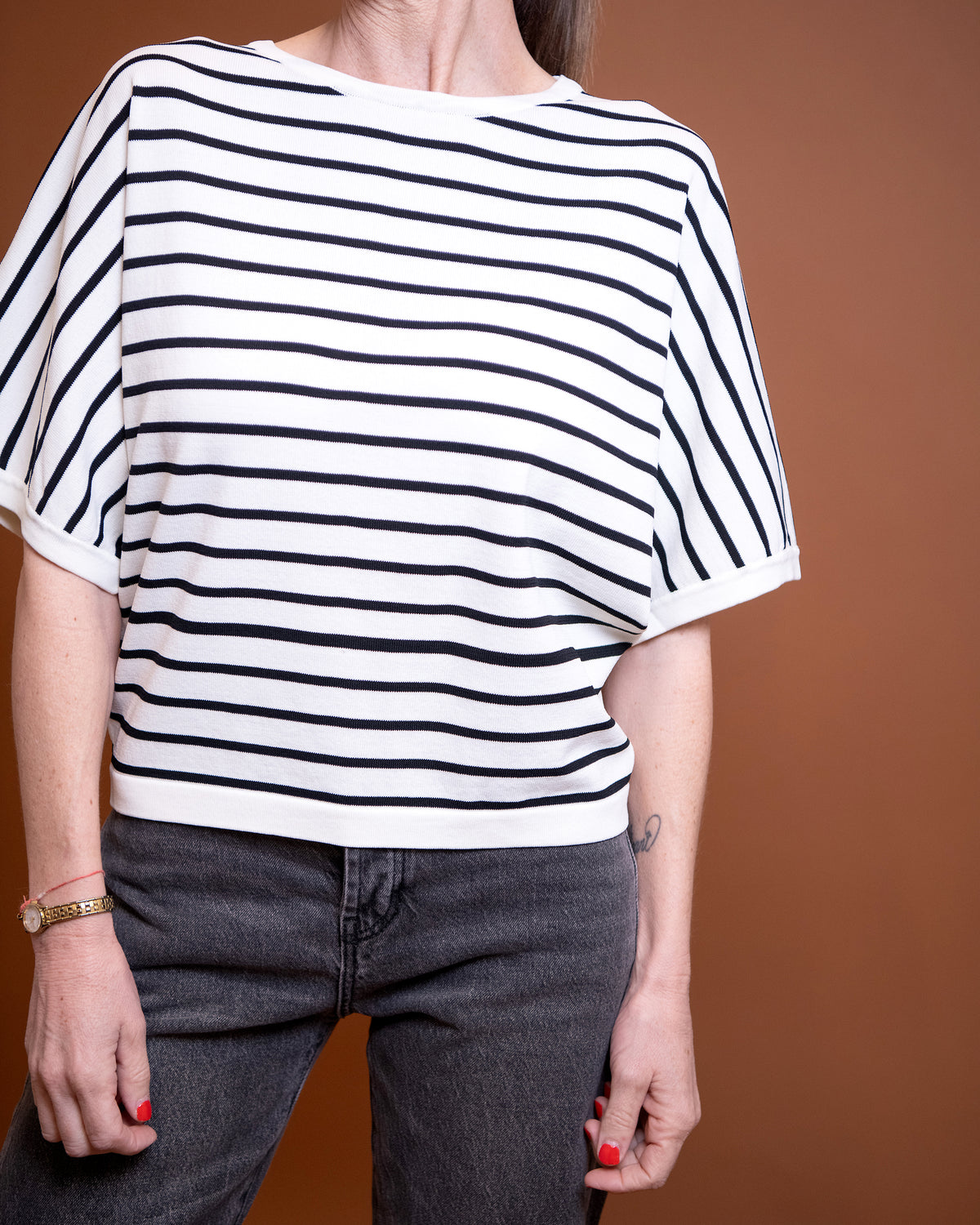 Evelyn Striped Top