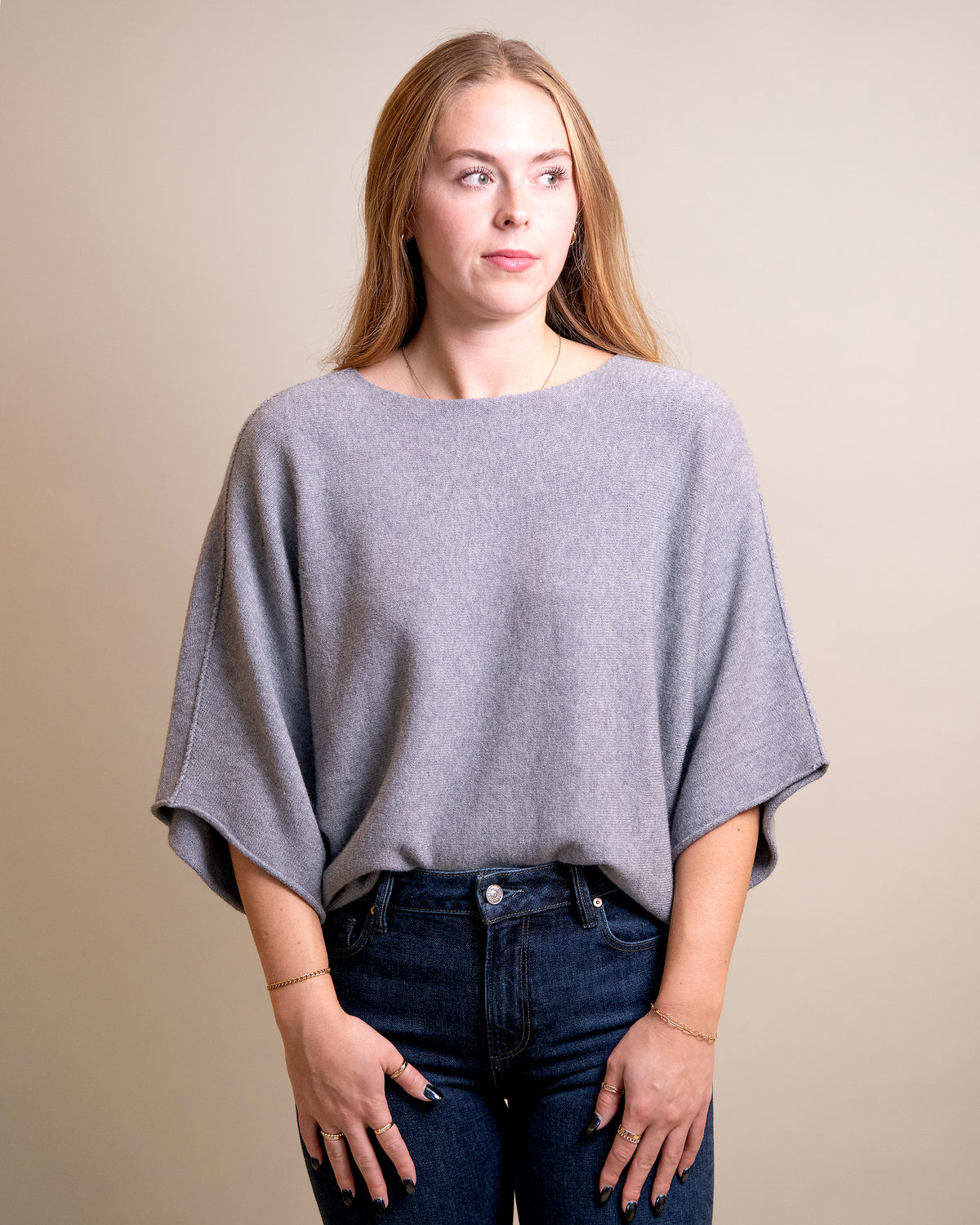 Heather Knit Top