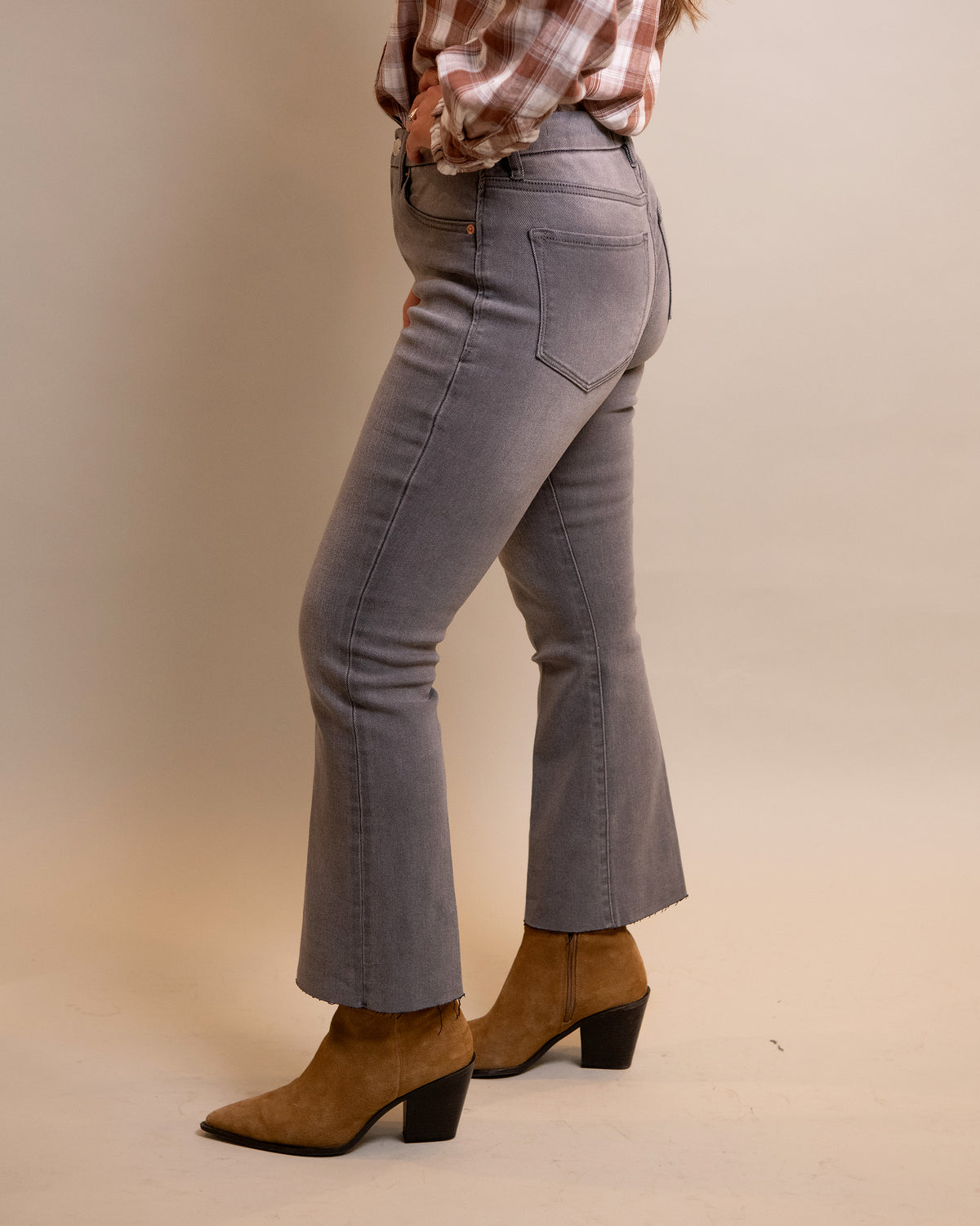 Jeanne Mid Rise Flare
