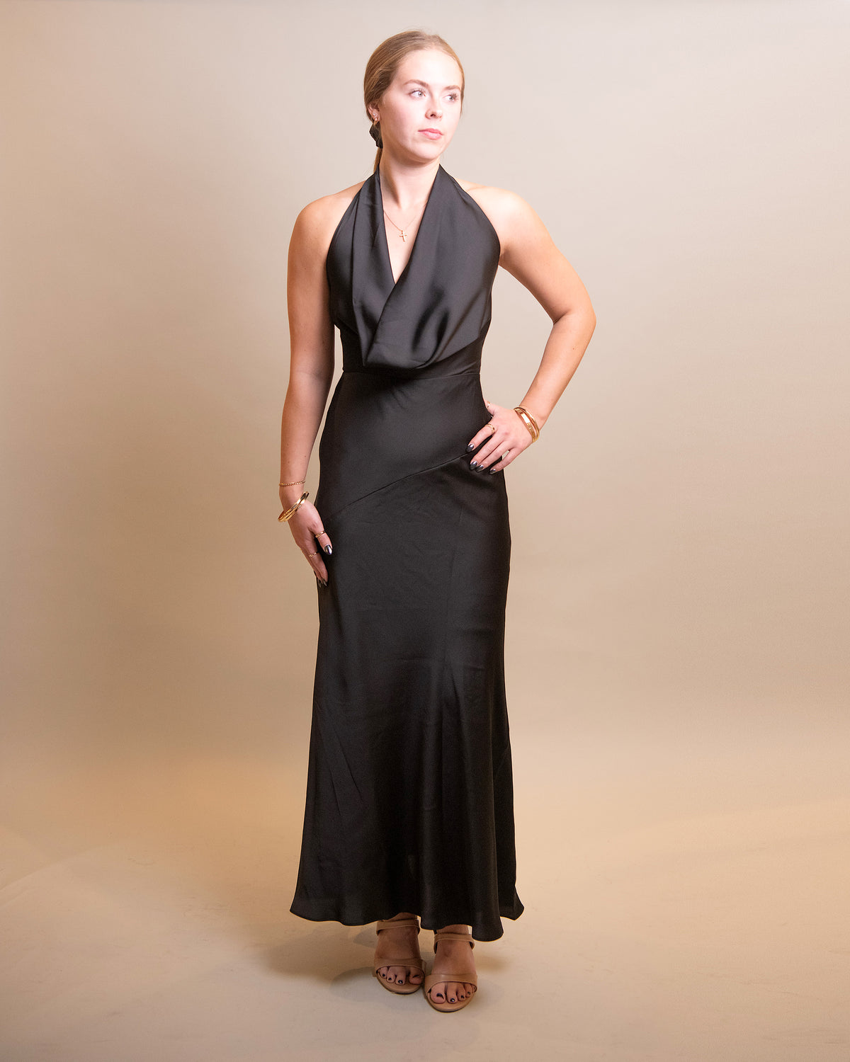 Emmeline Satin Dress