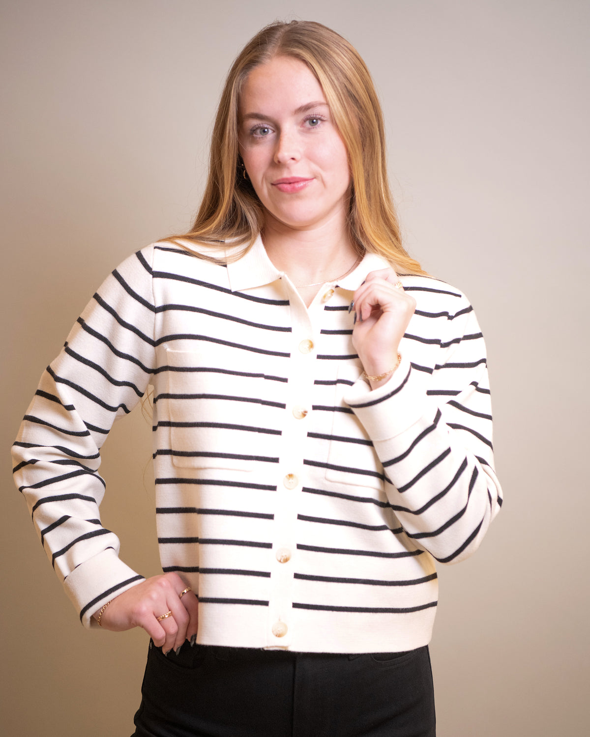 Clyde Striped Sweater
