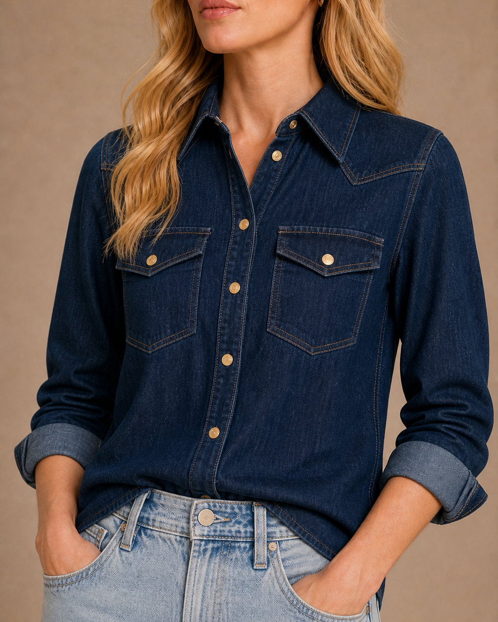Western Slim Shirt