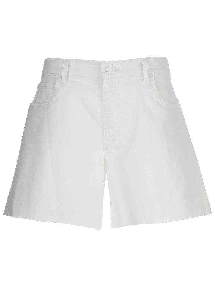 Hailey High Rise Short - Optic White