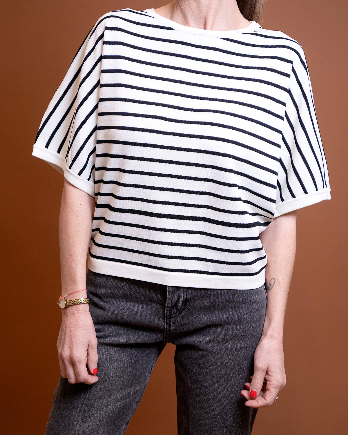 Evelyn Striped Top