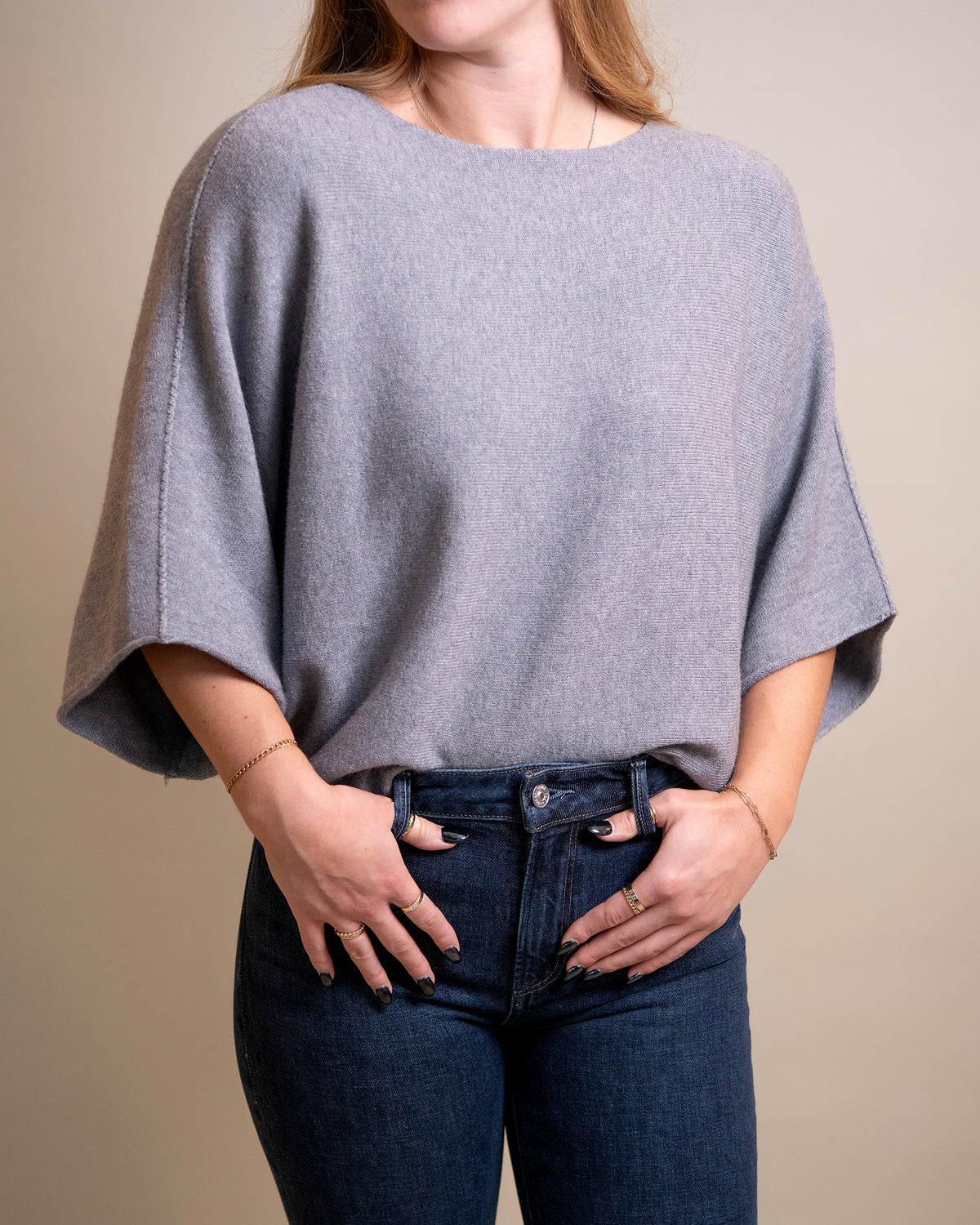 Heather Knit Top