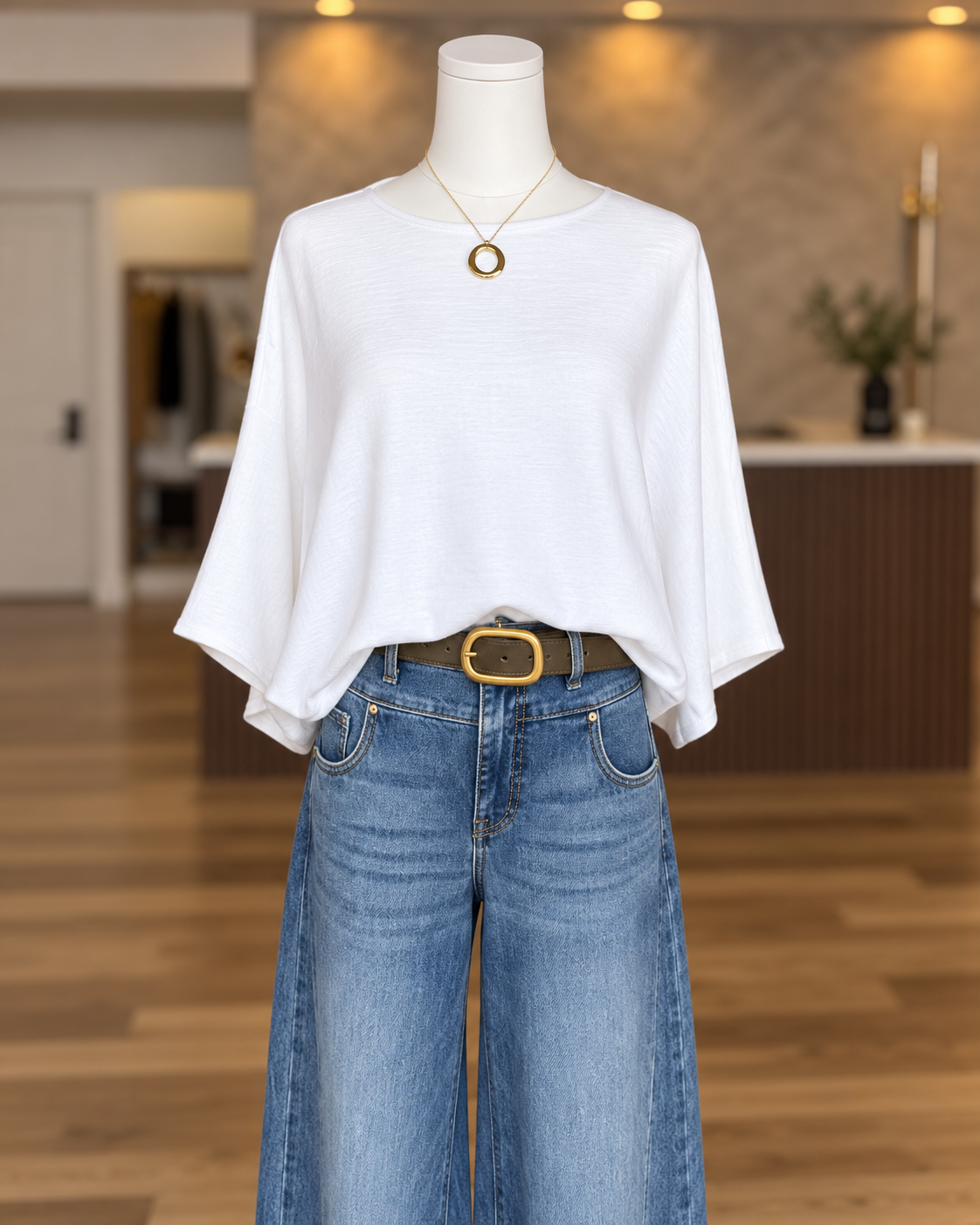 Heather Knit Top