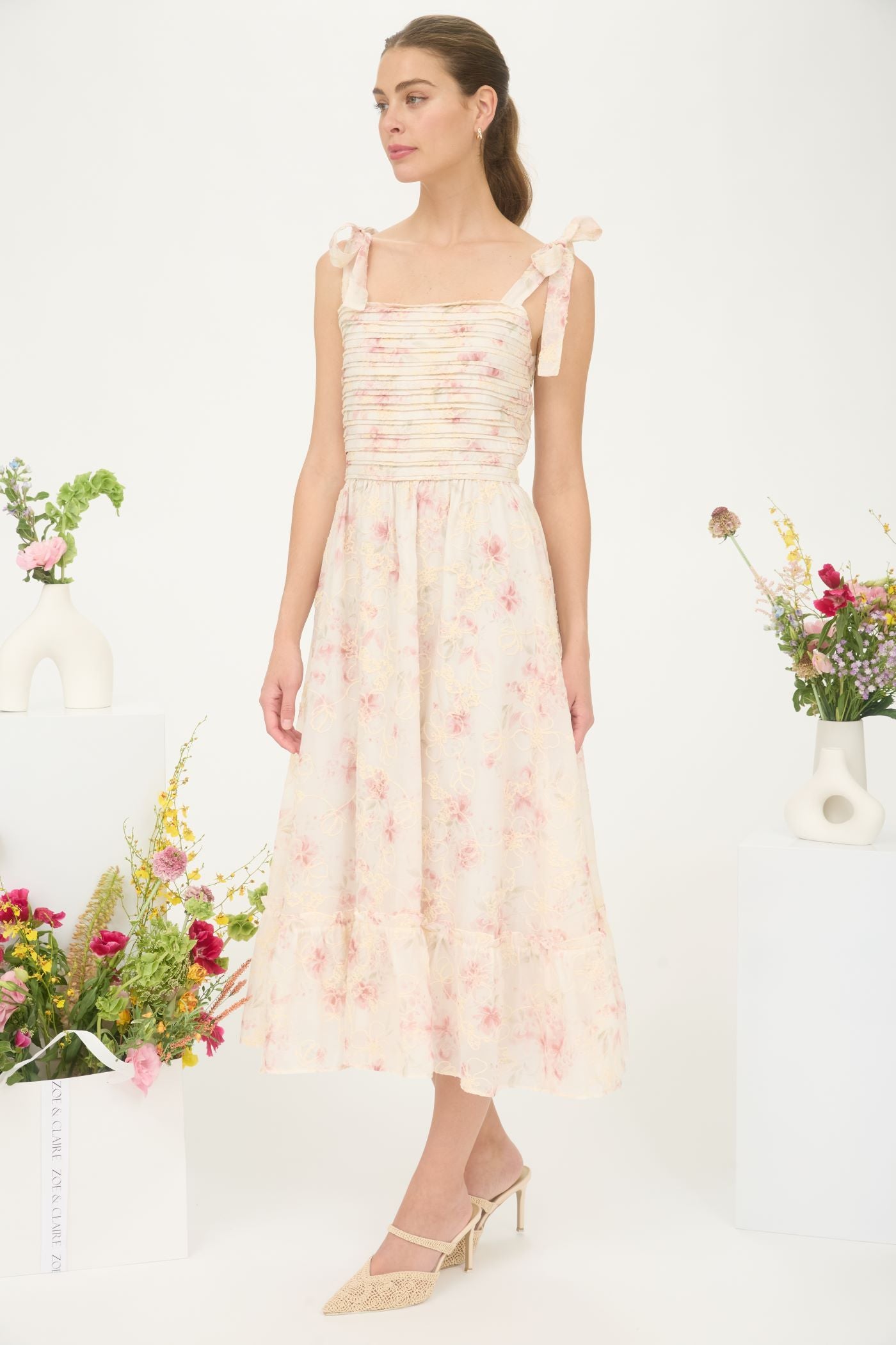 Maria Floral Dress